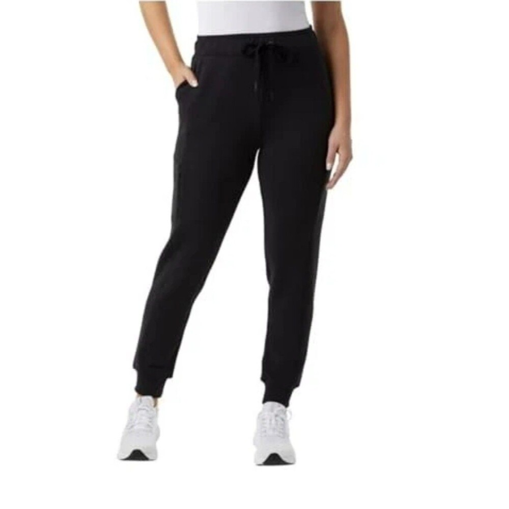 32 Degrees Heat Women's Active Tech Jogger Pant with Pockets  XXL Black  NWT D1